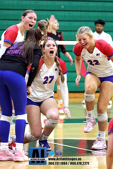 Wheeling Park Volleyball regional tournament