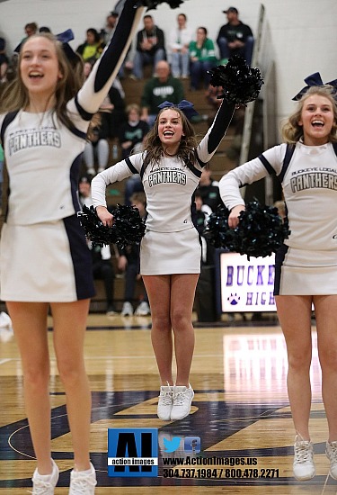 Buckeye Local Varsity Cheer and fans 1-23-24