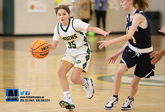 Brooke Middle School 6th Grade Girls Basketball 1-22-24