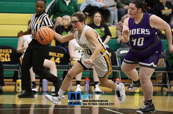 Brooke JV Girls Basketball 1-25-24