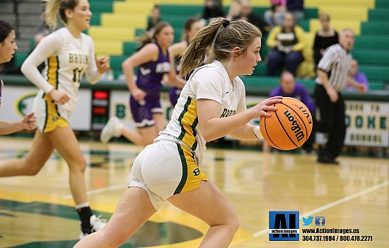 Brooke Varsity Girls Basketball 1-25-24