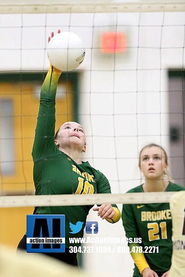 Brooke varsity volleyball 8-27-24