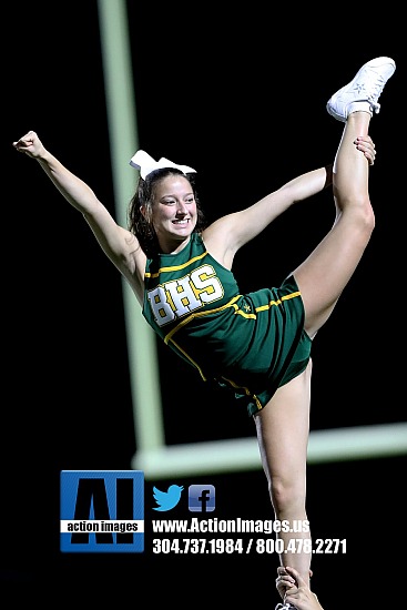 Brooke cheer and student section 9-6-24