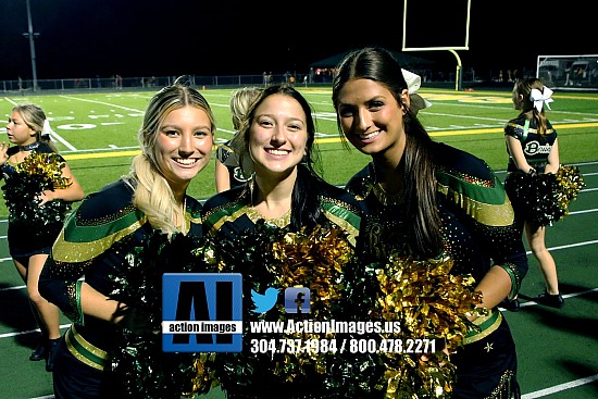 Brooke cheer and student section 9-13-24
