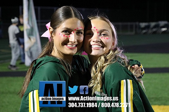 Brooke cheer and student section 10-17-24