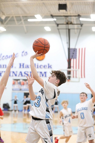 Bridgeport  7th grade Boys Basketball 1-15-25