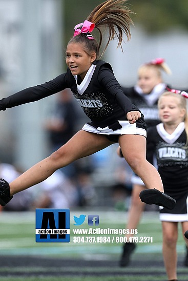 Edison Jr Wildcats JV cheer 9-6-25