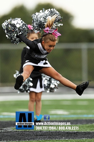 Edison Jr Wildcats bantam cheer 9-6-25