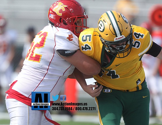 Brooke JV Football 9-20-25