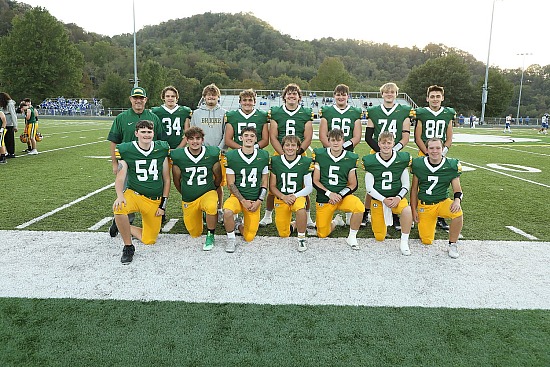 Brooke HS football senior recognition