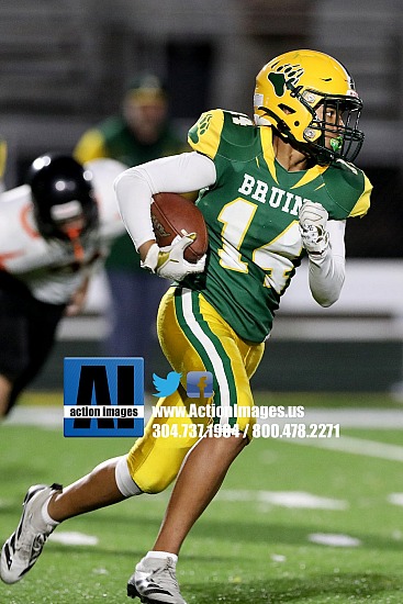 Brooke MS varsity football 10-16-25