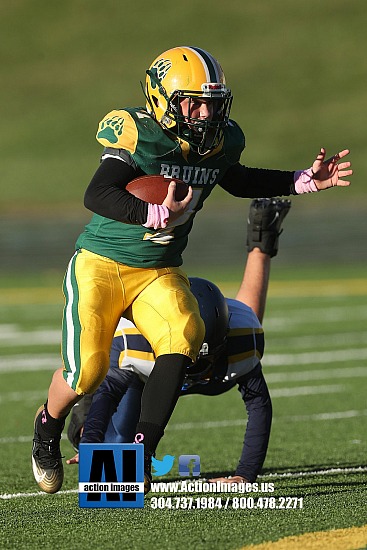 Brooke MS JV football 10-16-25