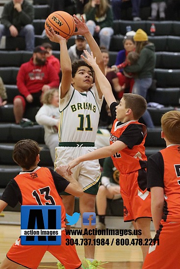 Brooke MS boys basketball 7th grade 12-10-25