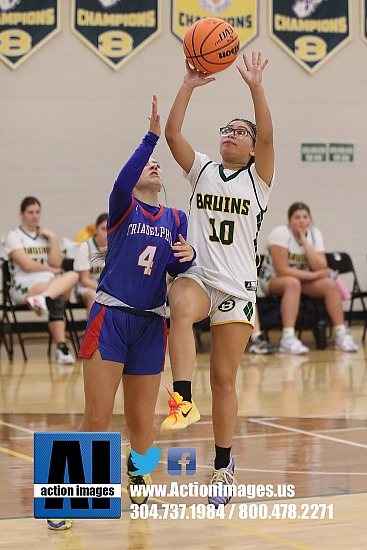 Brooke MS girls basketball 8th grade 12-13-25