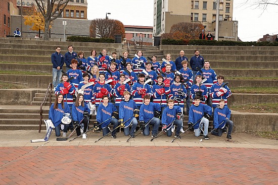 Wheeling Park Hockey Team and Individual photos