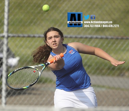 Wheeling Park Girls Tennis 4-23-21