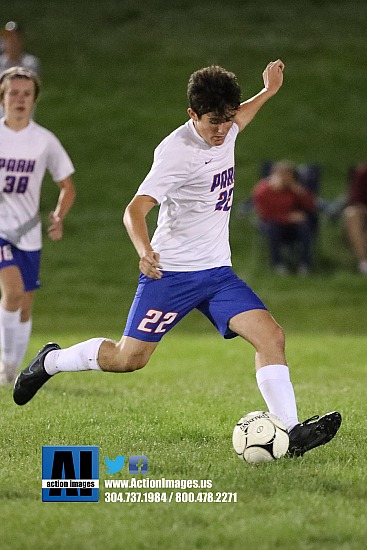 Wheeling Park boys JV soccer 9-9-21