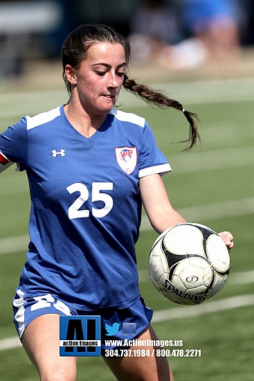 Wheeling Park girls varsity soccer 9-18-21