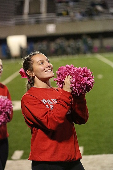 Wheeling Park cheer and student section 10-22-21