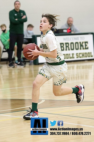 Brooke Boys 7th Grade Basketball 12-1-21 
