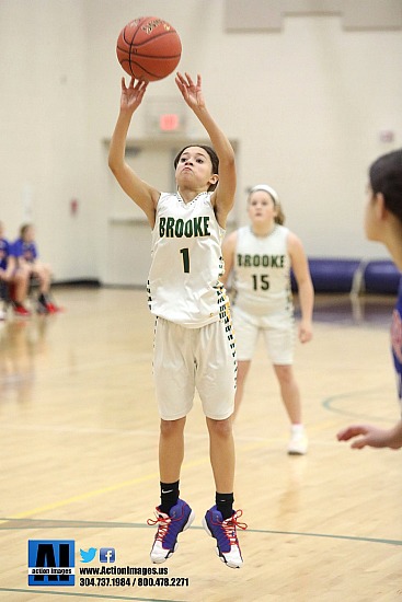 Brooke Girls 6th Grade Basketball 12-13-21