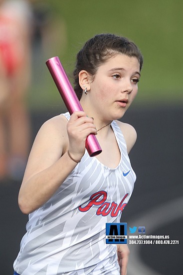 Wheeling Park Track Girls 4-12-22