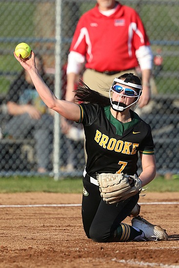 Brooke varsity softball 4-12-22