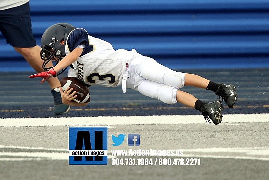 McGuffey D3 football action 8-21-22