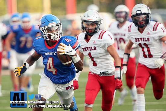 Wheeling Park Varsity Football 8-26-22