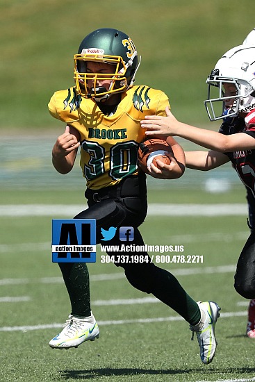 Little Bruins Football Bantam action 8-28-22