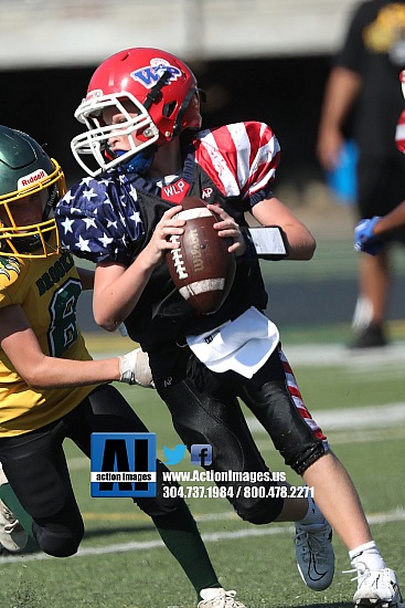 Little Patriots Football Varsity action 8-28-22