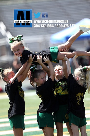 Little Bruins Cheer Bantam action 8-28-22