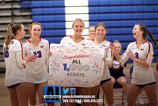 Wheeling Park varsity volleyball 10-18-22