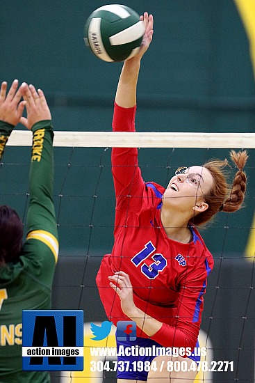 Wheeling Park varsity volleyball 10-20-22