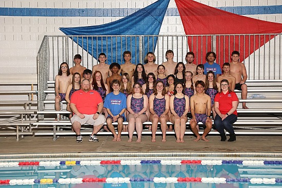 Wheeling Park swim team 2022