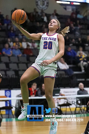 Wheeling Park girls Varsity Basketball 12-9-22