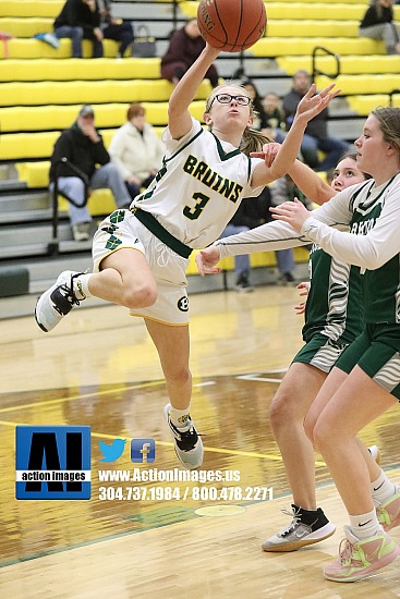 Brooke 7th Grade girls Basketball 1-9-23