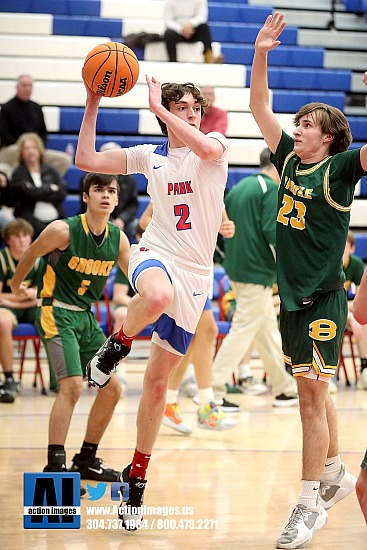 Wheeling Park JV boys basketball 2-1-23