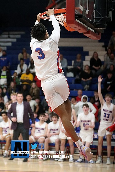 Wheeling Park varsity boys basketball 2-1-23