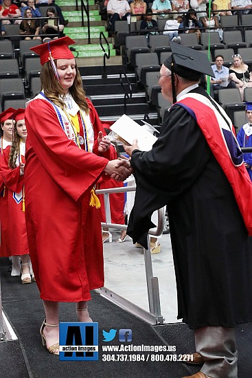 Wheeling Park commencement 2023 - diploma presentations