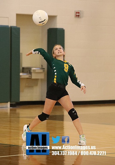 Brooke 7th Grade Volleyball 10-2-23