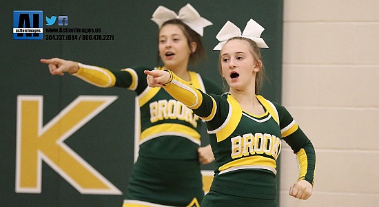 Brooke Middle School Cheer 1-29-24