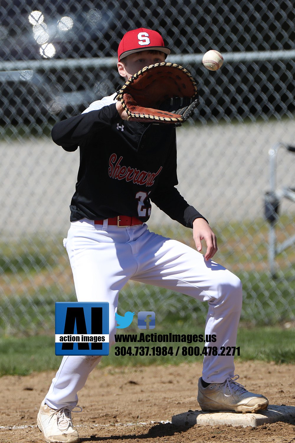 Sherrard JV Baseball 4724 View Other Sports Action Images
