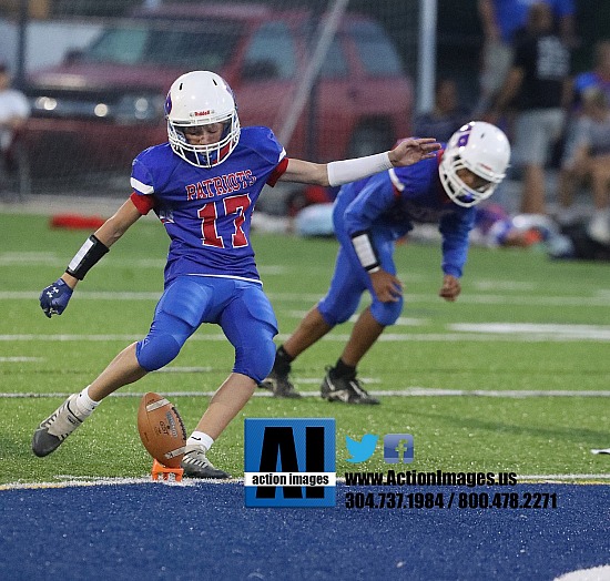 Wheeling Park Blue Middle Varsity Football 9-12-24