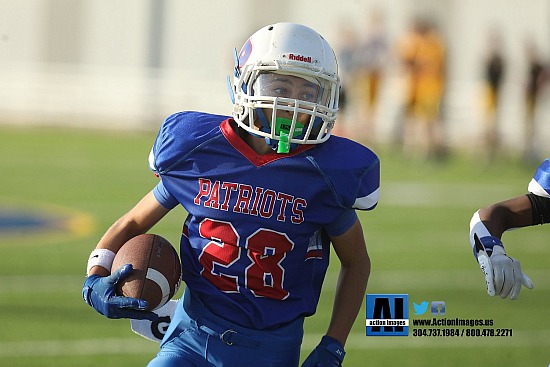 Wheeling Blue JV Middle School Football 9-12-24