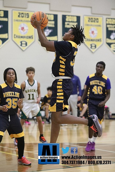 Wheeling Middle 8th Boys Basketball 12-18-24