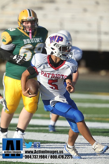 Wheeling Park Blue Middle JV Football 9-11-25