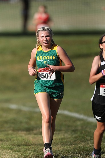 Brooke Jr High Girls Cross Country 9-10-25