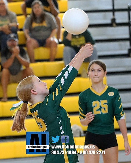 Brooke MS 6th grade volleyball 9-29-25