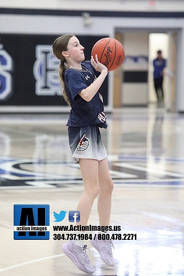 Buckeye Local Girls Jr high 7th grade Basketball 1-8-26